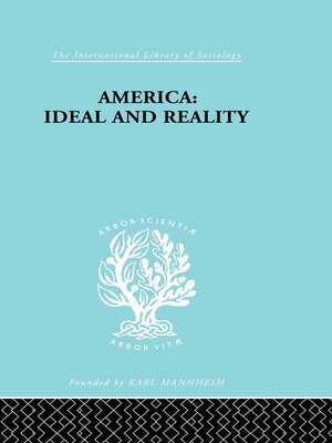 cover image of America--Ideal and Reality